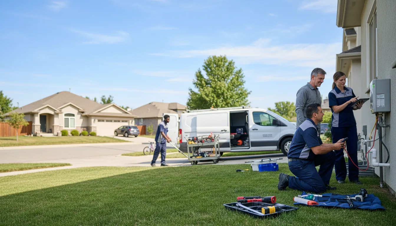 Tankless water heater service in Forest River, ND